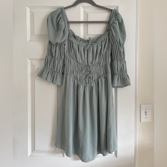 Lani the Label Ruched Mini Dress - Picture 3 of 5